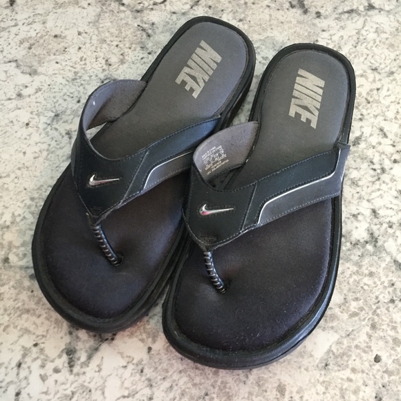 Mens nike cushion flip flops Clearance